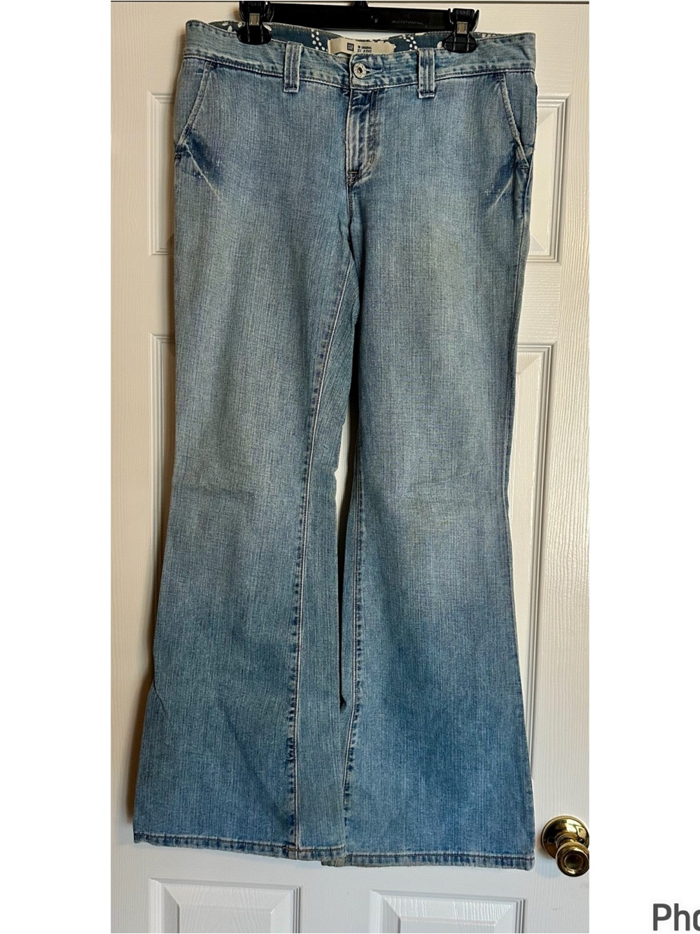 GAP Light Blue Wide-Leg original Flare Jeans
